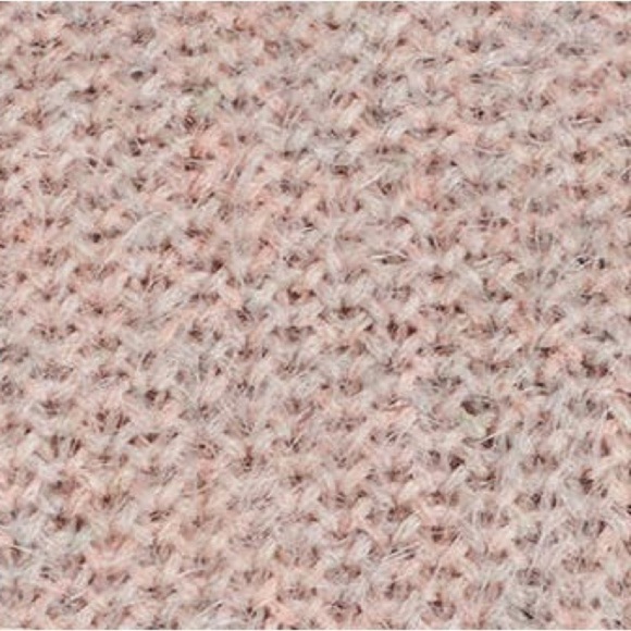 Joie Martika Pink sky knit sweater Fuzzy Ballon Sleeves mock neck - Picture 8 of 8